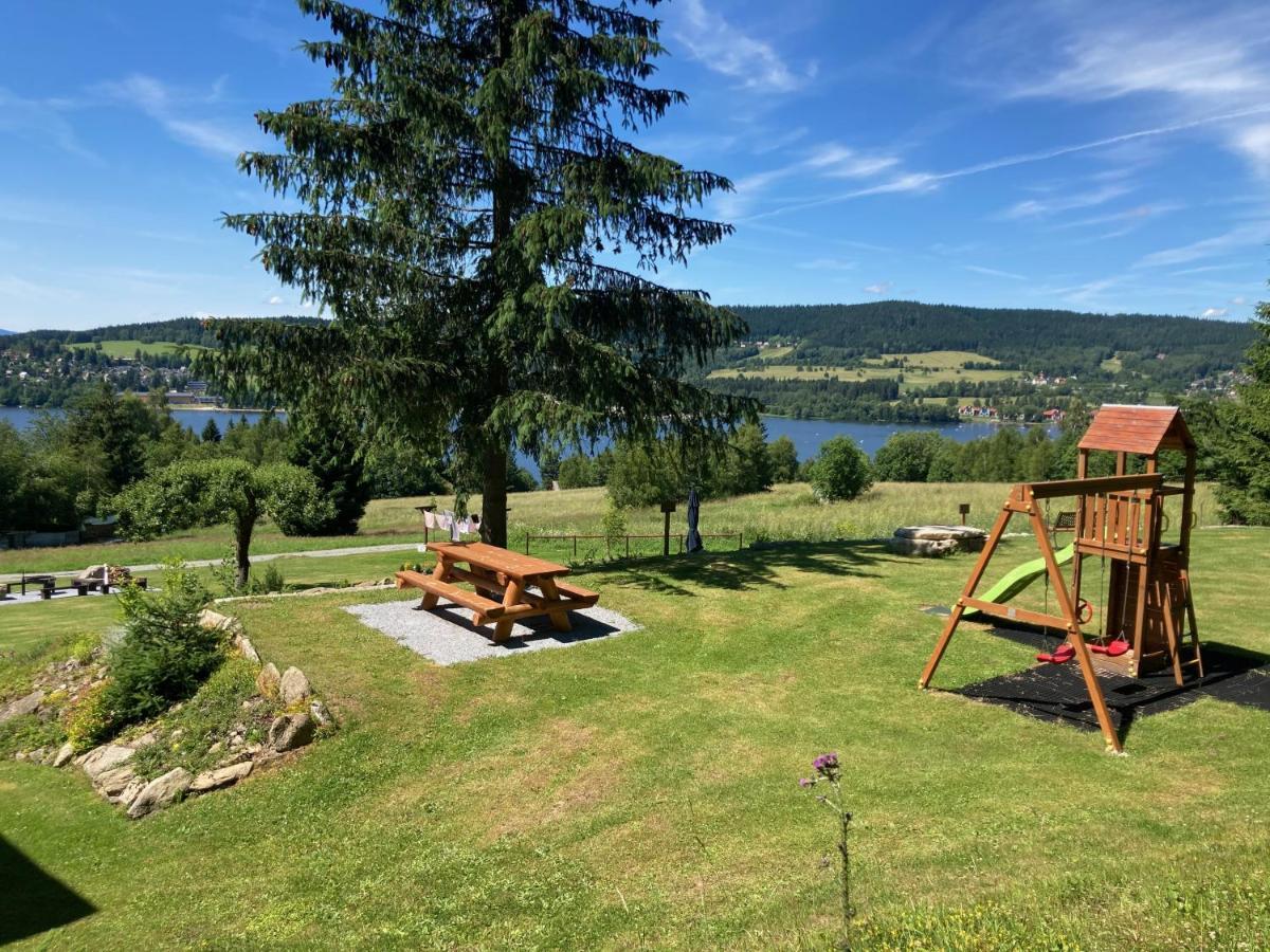 Apartmány HÁJOVNA Lipno Loučovice Kültér fotó