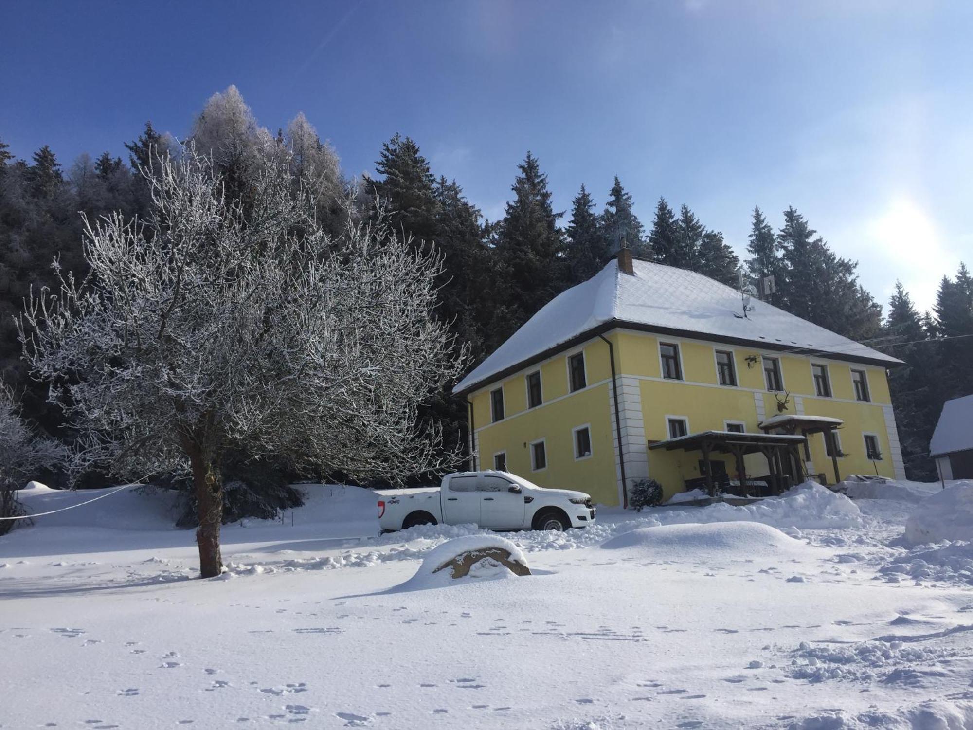 Apartmány HÁJOVNA Lipno Loučovice Kültér fotó