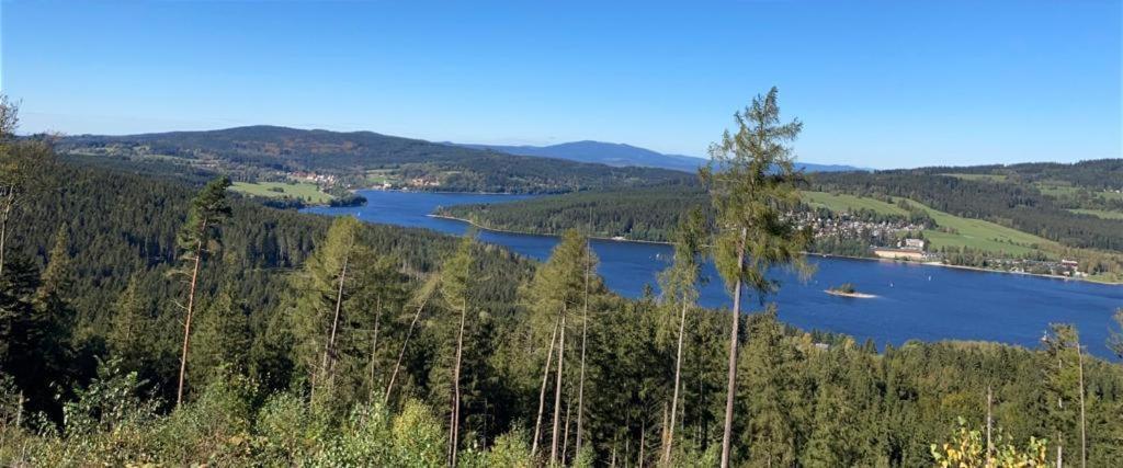 Apartmány HÁJOVNA Lipno Loučovice Kültér fotó