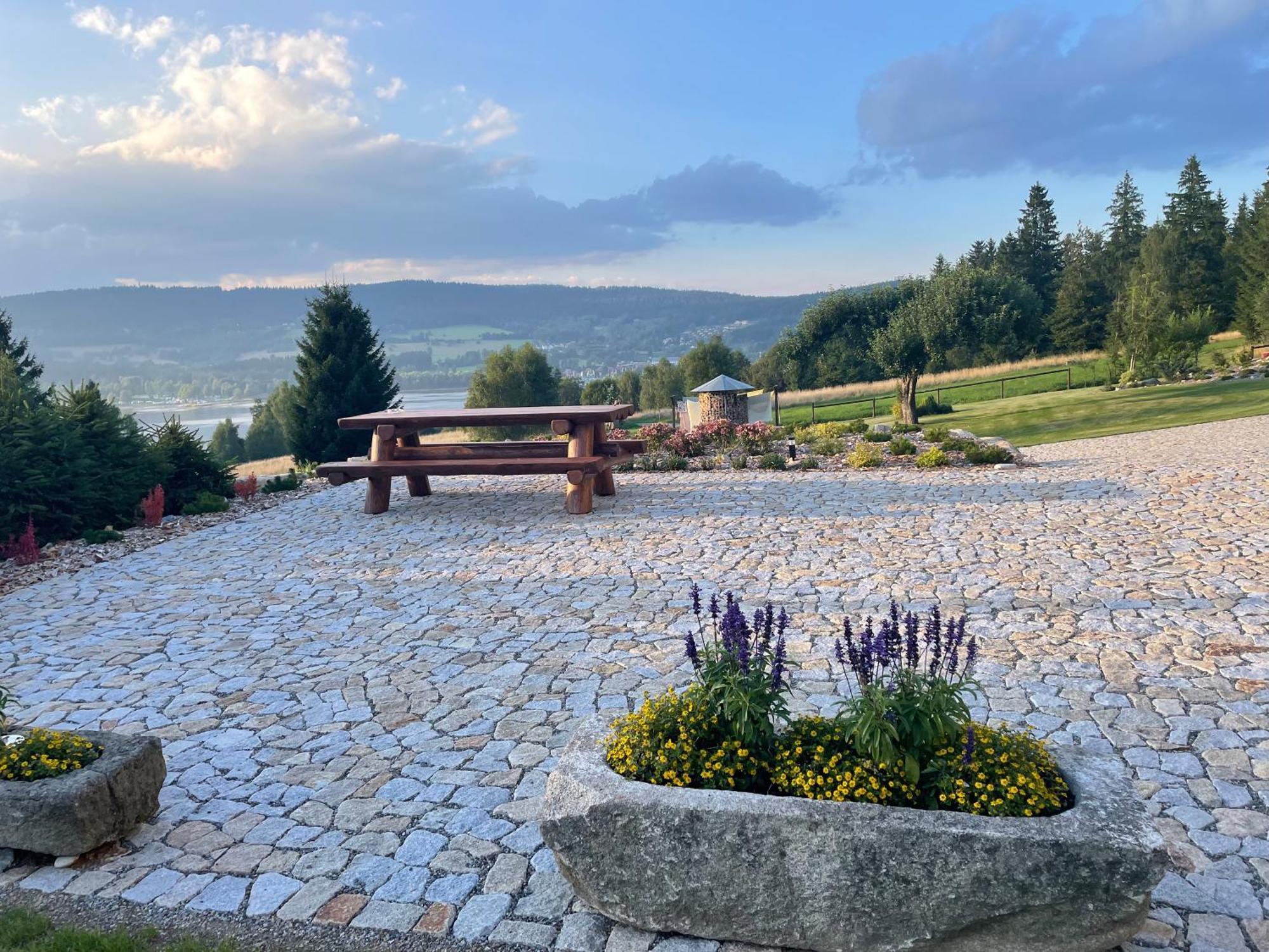Apartmány HÁJOVNA Lipno Loučovice Kültér fotó